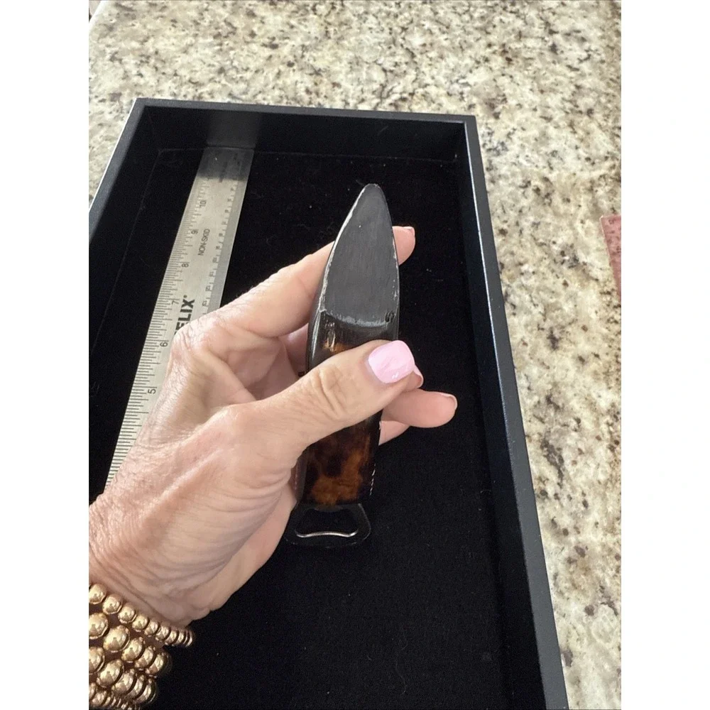 African Batik‎ Bone Bottle Opener Polished Finish. 4529